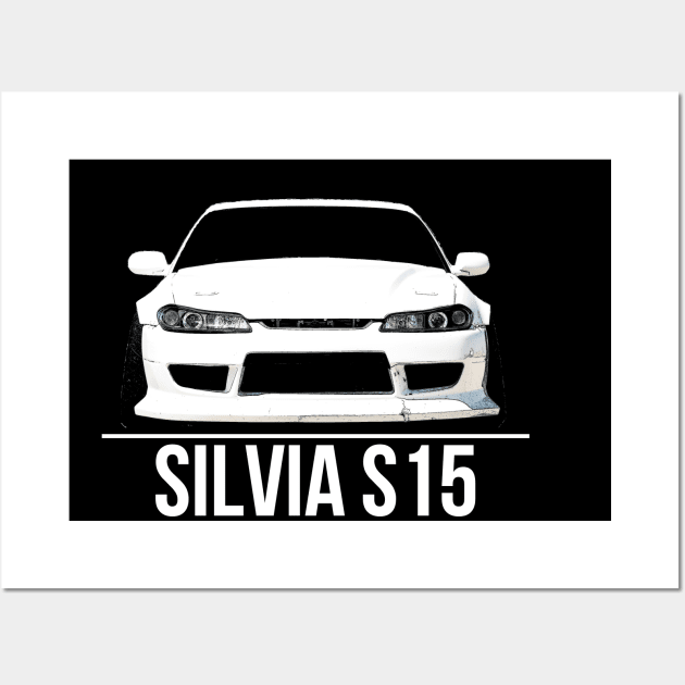 Nissan Silvia S15 Wall Art by AdriaStore1